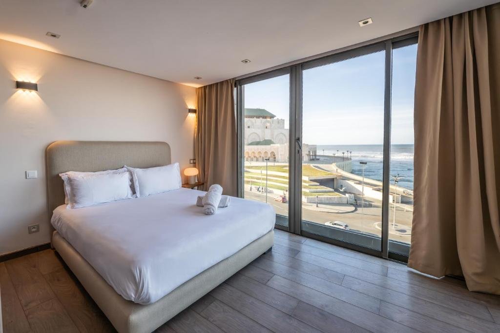 TheCasaEdition - Bel Azur - Sea View & Hassan II Mosqué Residency
